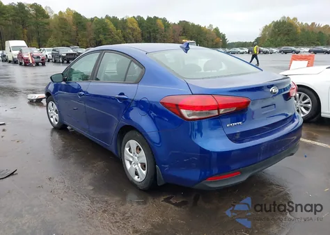 2017 Kia Forte Lx from USA, damaged, VIN 3KPFK4A72HE117086